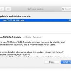 Apple Releases macOS Mojave 10.14.3 [Download]