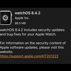 Apple Releases watchOS 8.4.2 for Apple Watch [Download]