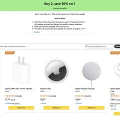 Huge Apple Accessories Sale: ‚Buy 2, Save 30% On 1‘ [Deal]