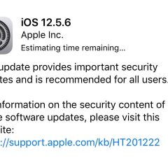 Apple Releases iOS 12.5.6 for Older iPhone, iPad, iPod Touch Devices [Download]