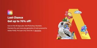 Today is the Final Day to Save Up to 70% on Adobe Creative Cloud [Deal]