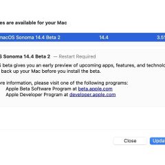 Apple Releases macOS Sonoma 14.4 Beta 2 [Download]