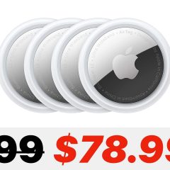 Apple AirTag 4-Pack On Sale for $78.99 [Deal]